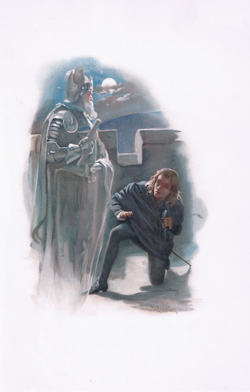 Hamlet ve hayalet, Hamlet