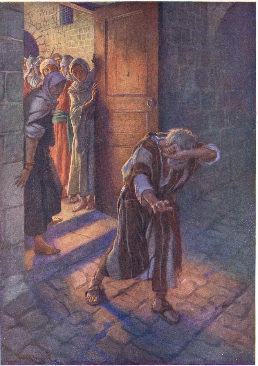Peters pişmanlık, Harold Copping Pictures