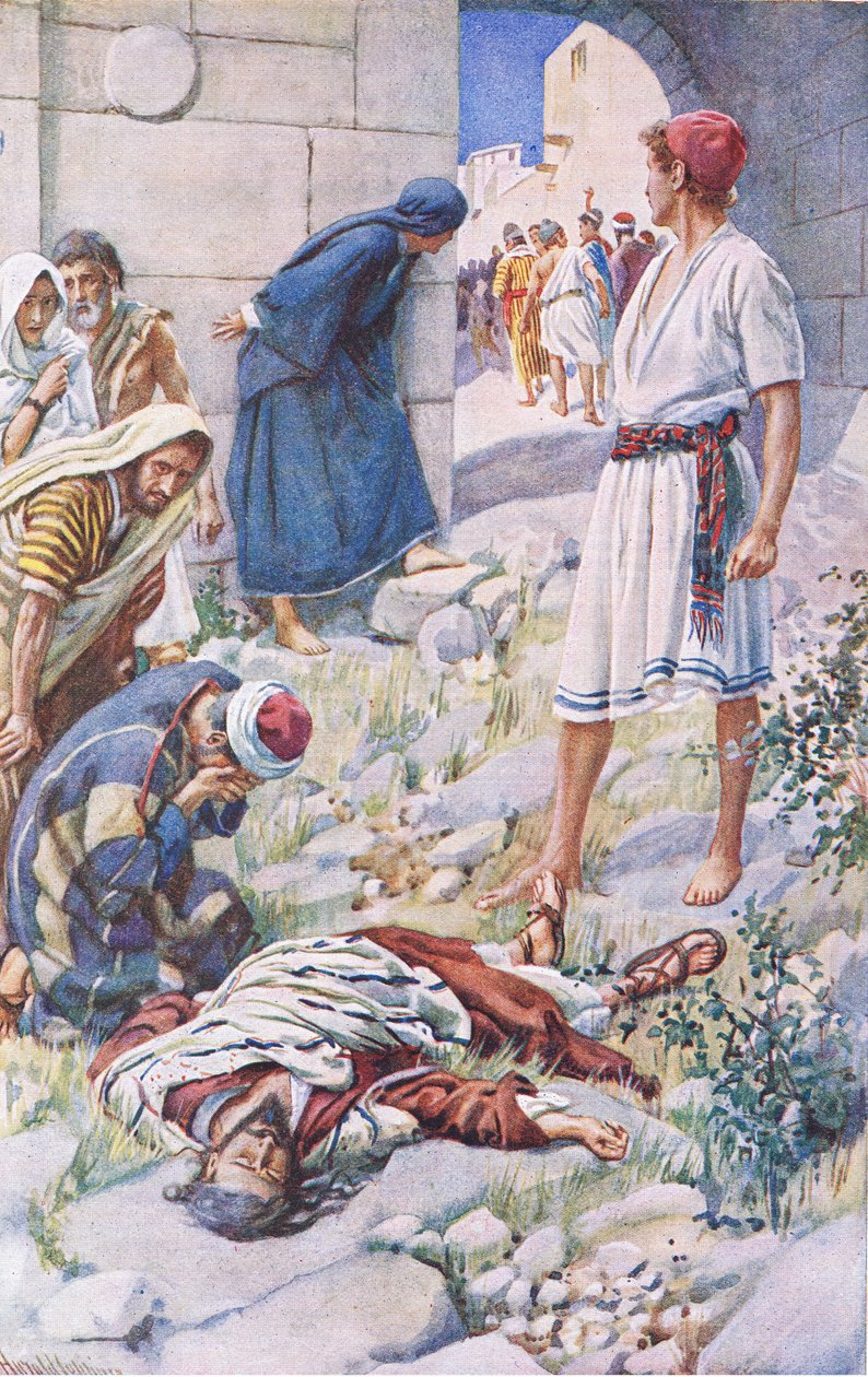 St Paul taşlandı, Harold Copping Pictures