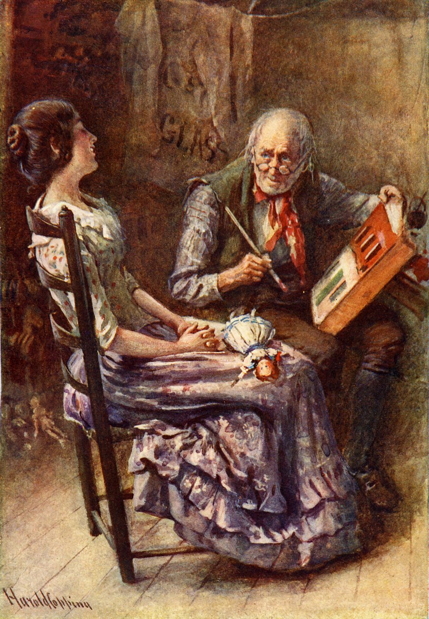 Cricket Kumuriro by Charles Dickens by Harold Copping