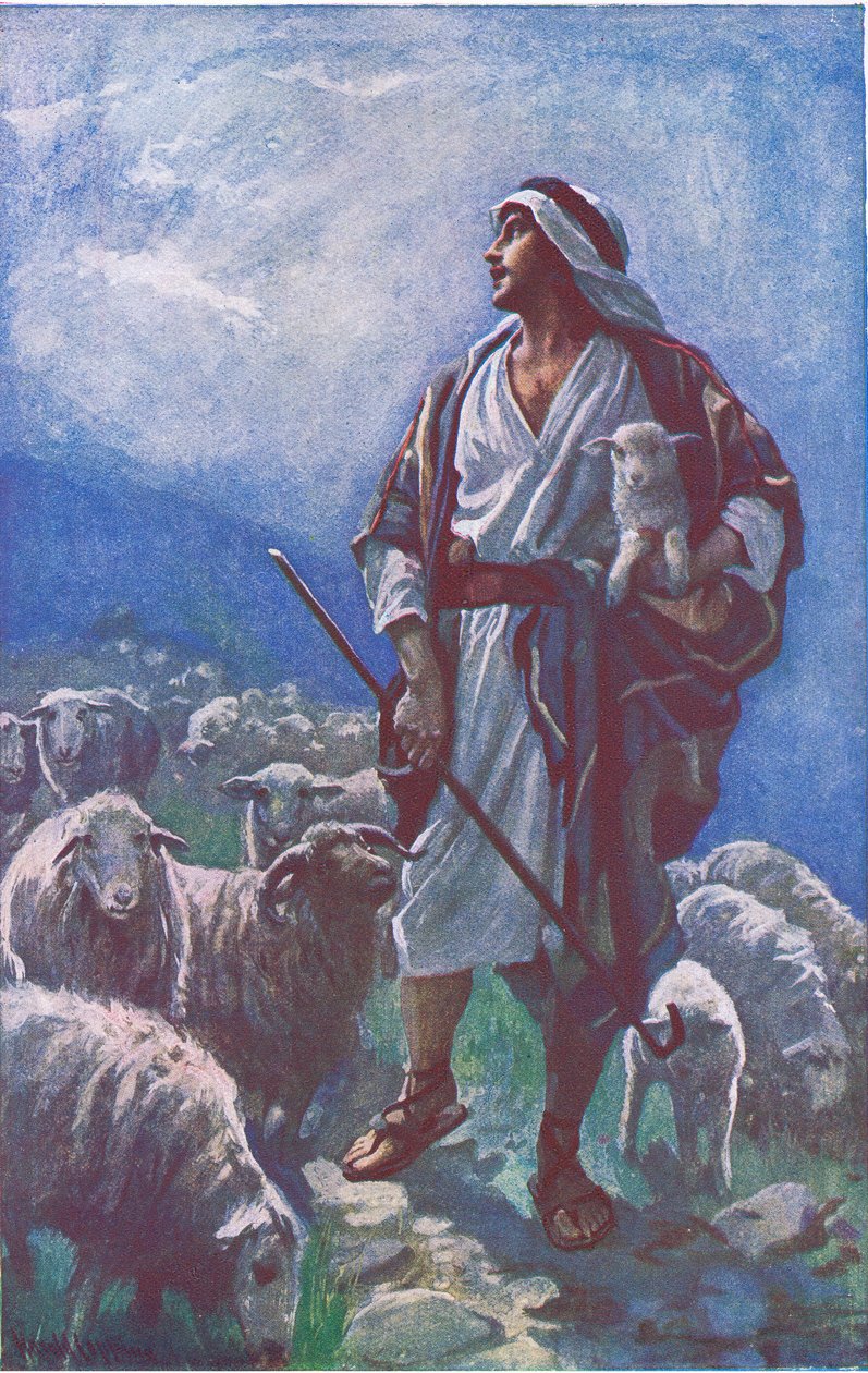 İyi çoban, Harold Copping Pictures