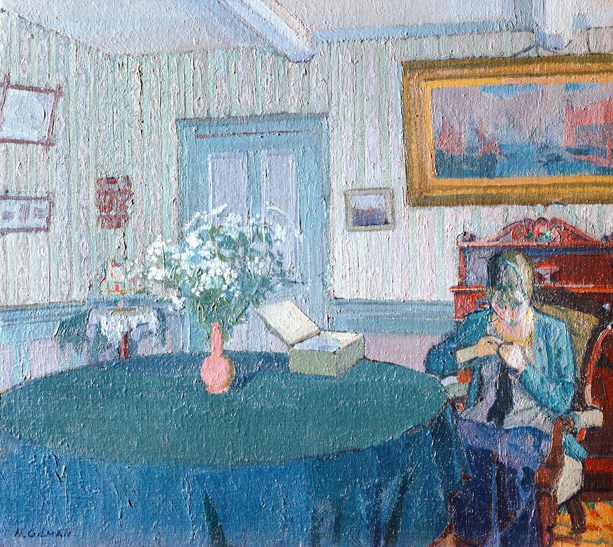 İç mekan by Harold Gilman