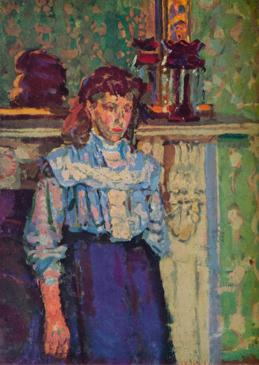 İç mekan, c19. yüzyıl. by Harold Gilman