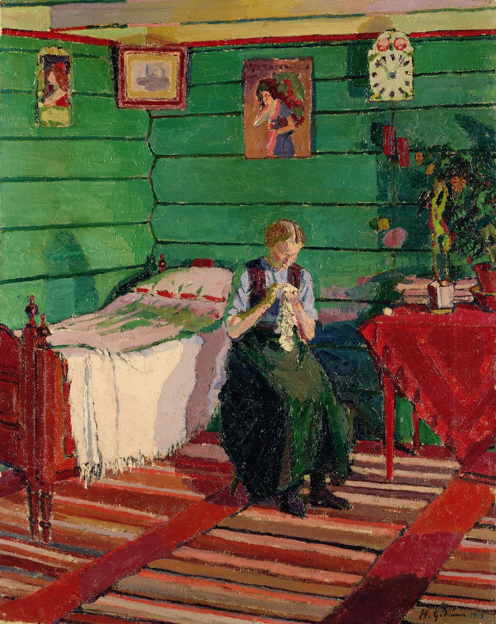 Norveç İçişleri, 1913 by Harold Gilman