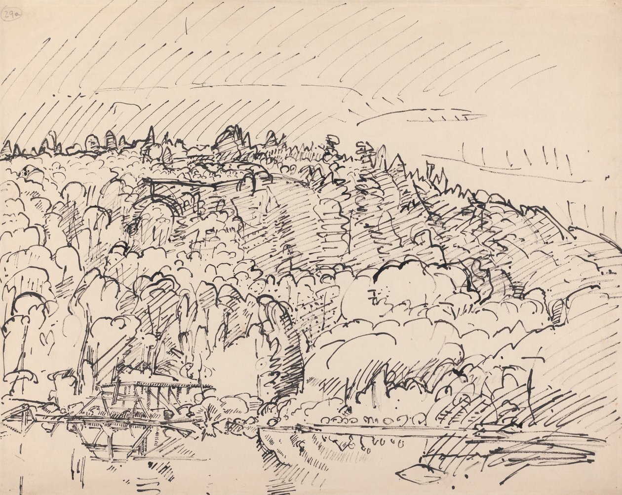 Norveç Manzarası by Harold Gilman