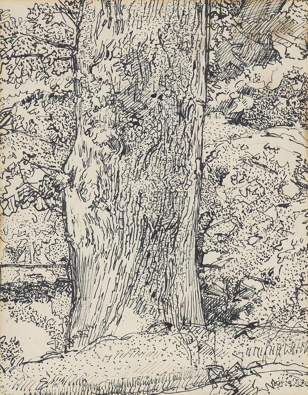 Ağaç, 1916 by Harold Gilman