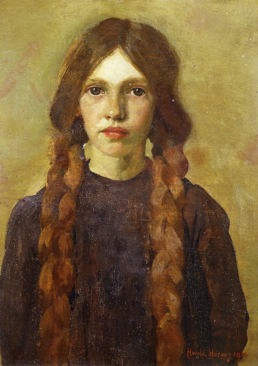 Bir Cornish Kızı by Harold Harvey