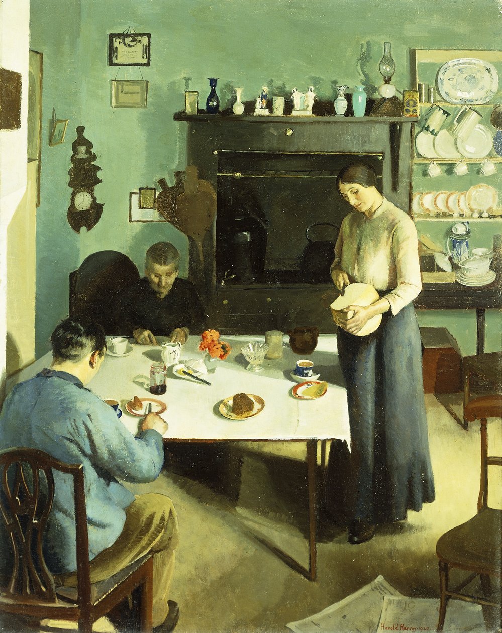 Mutfakta Yemek by Harold Harvey