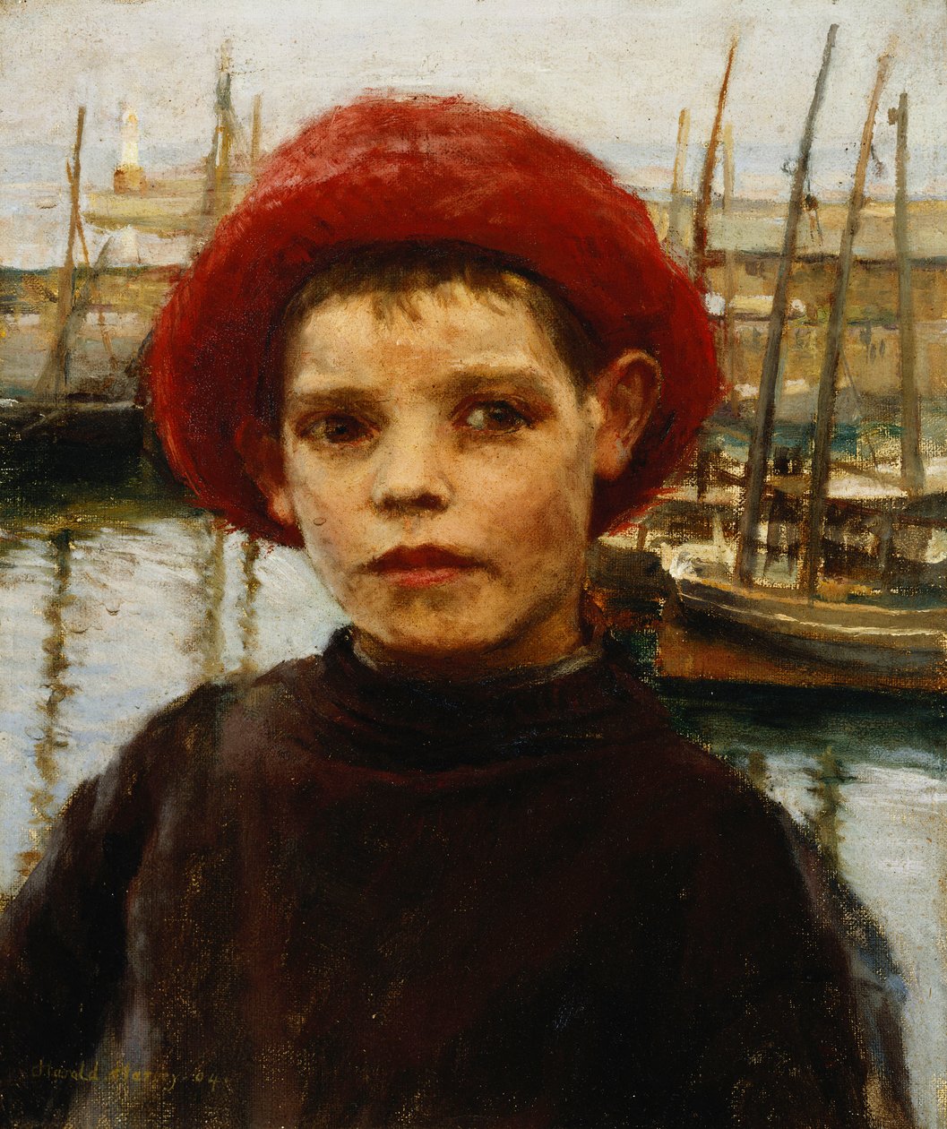 balıkçı çocuk by Harold Harvey