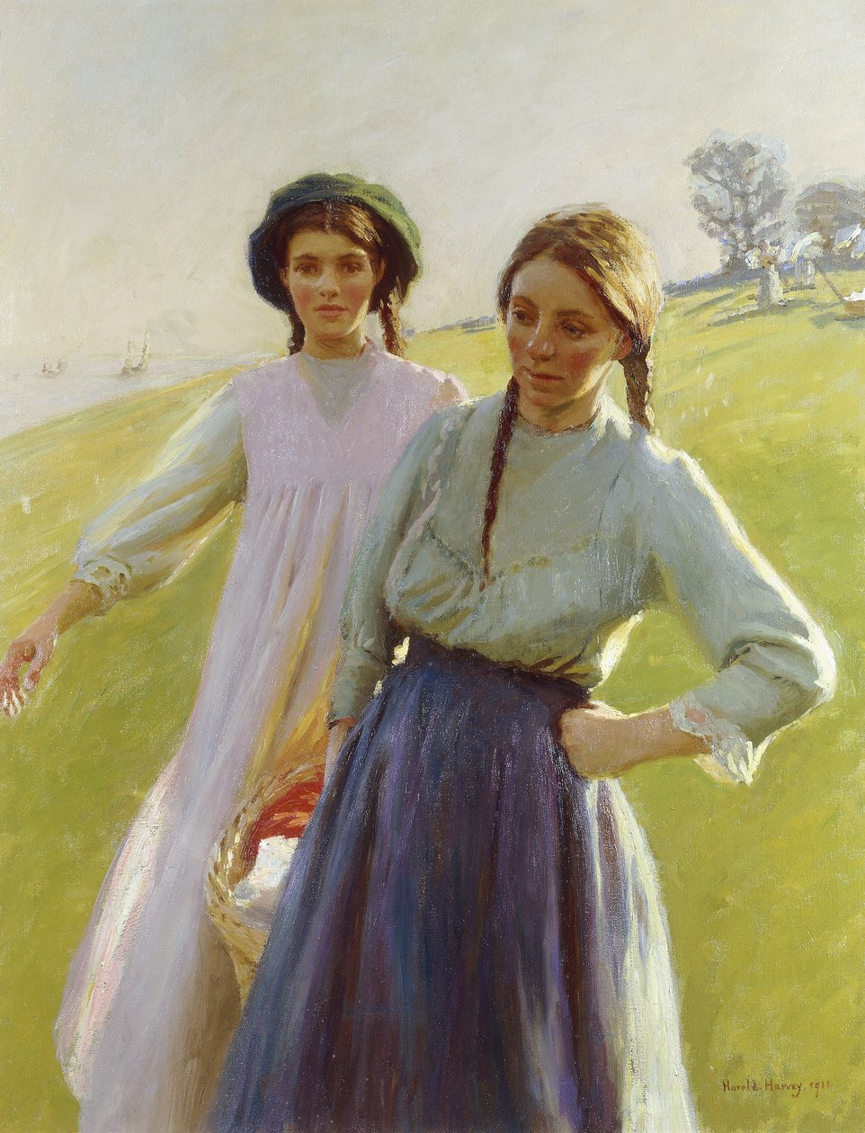 Sabah güneşi by Harold Harvey
