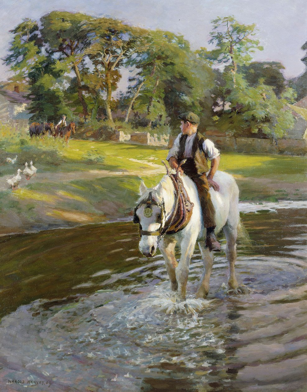Bir Yaz Gününün Kapanışı by Harold Harvey