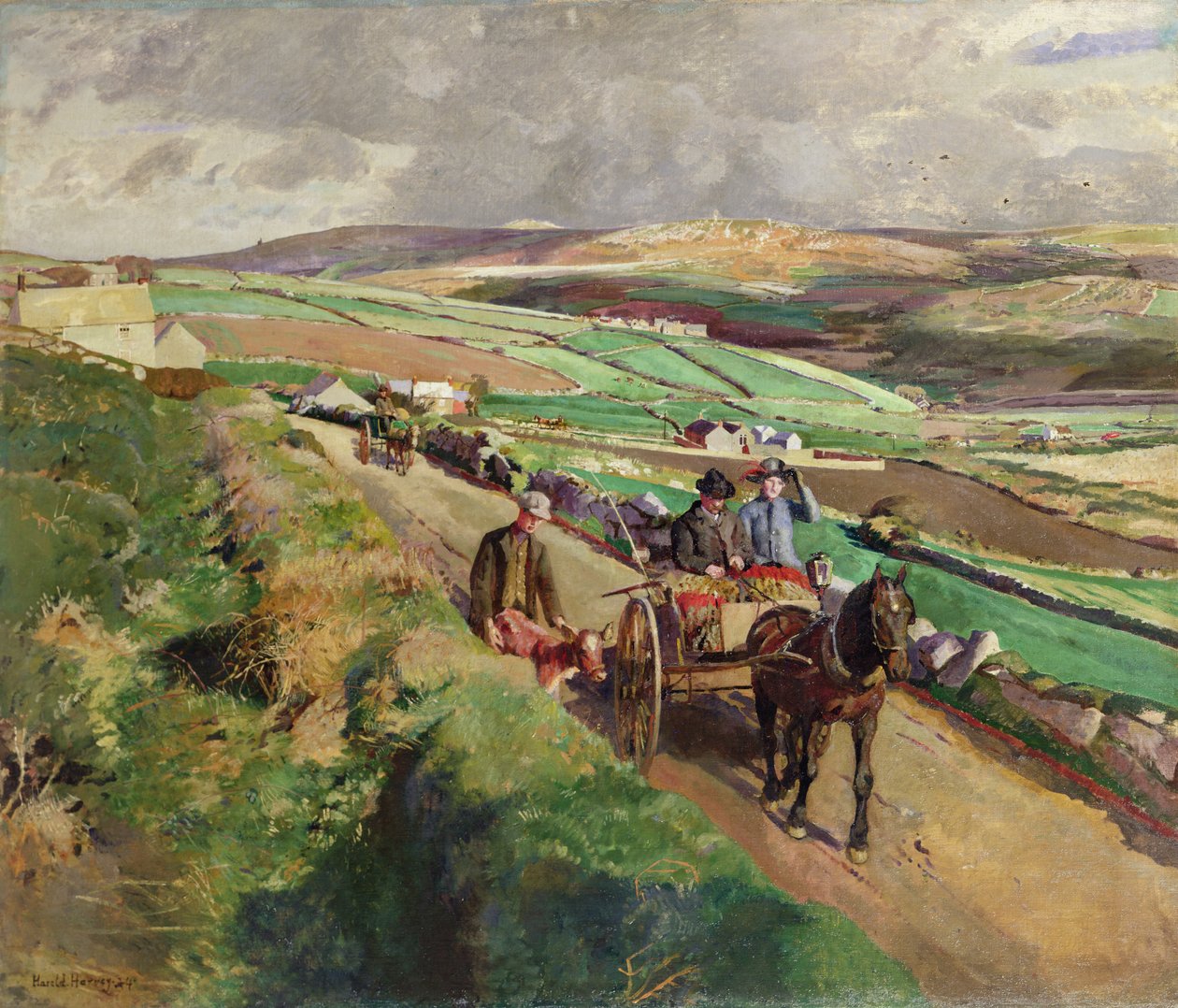 Pazara Giden Yol by Harold Harvey