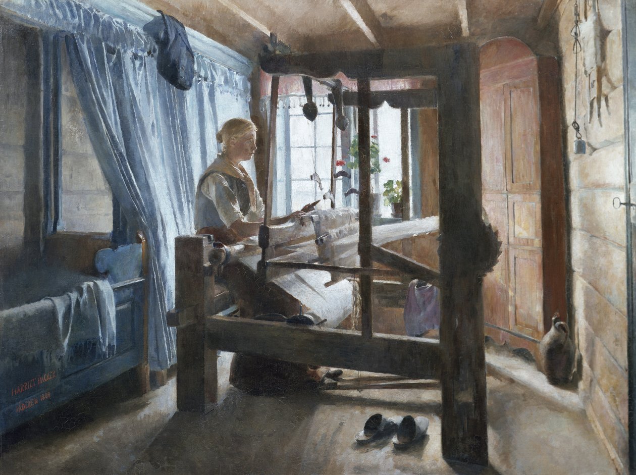 Bir dokuma evi by Harriet Backer