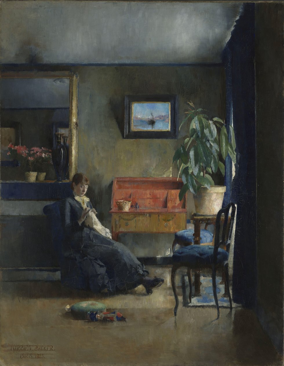 Mavi İç by Harriet Backer