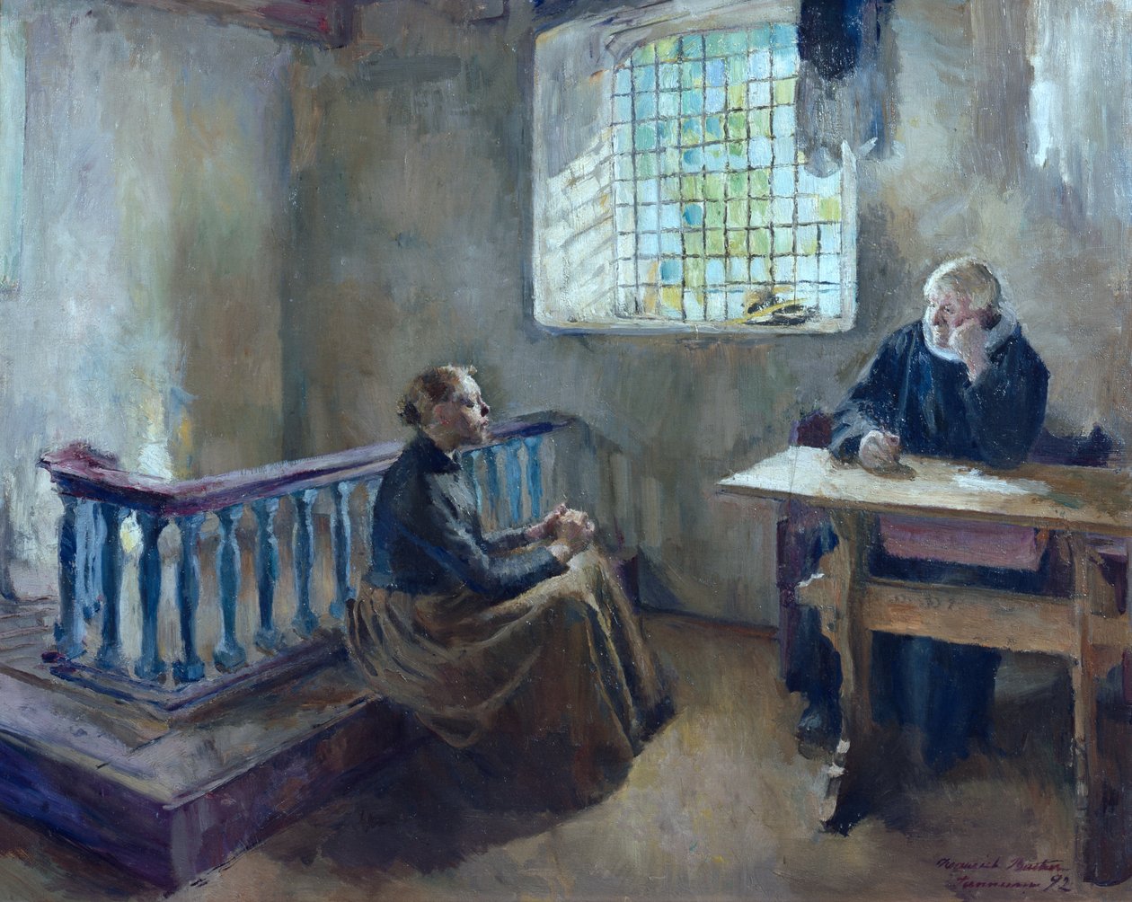 Manevi rehberlik by Harriet Backer