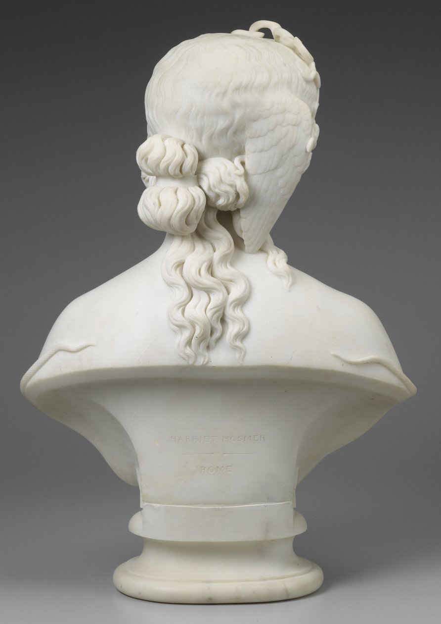 Medusa, yaklaşık 1854 (mermer) by Harriet Goodhue Hosmer