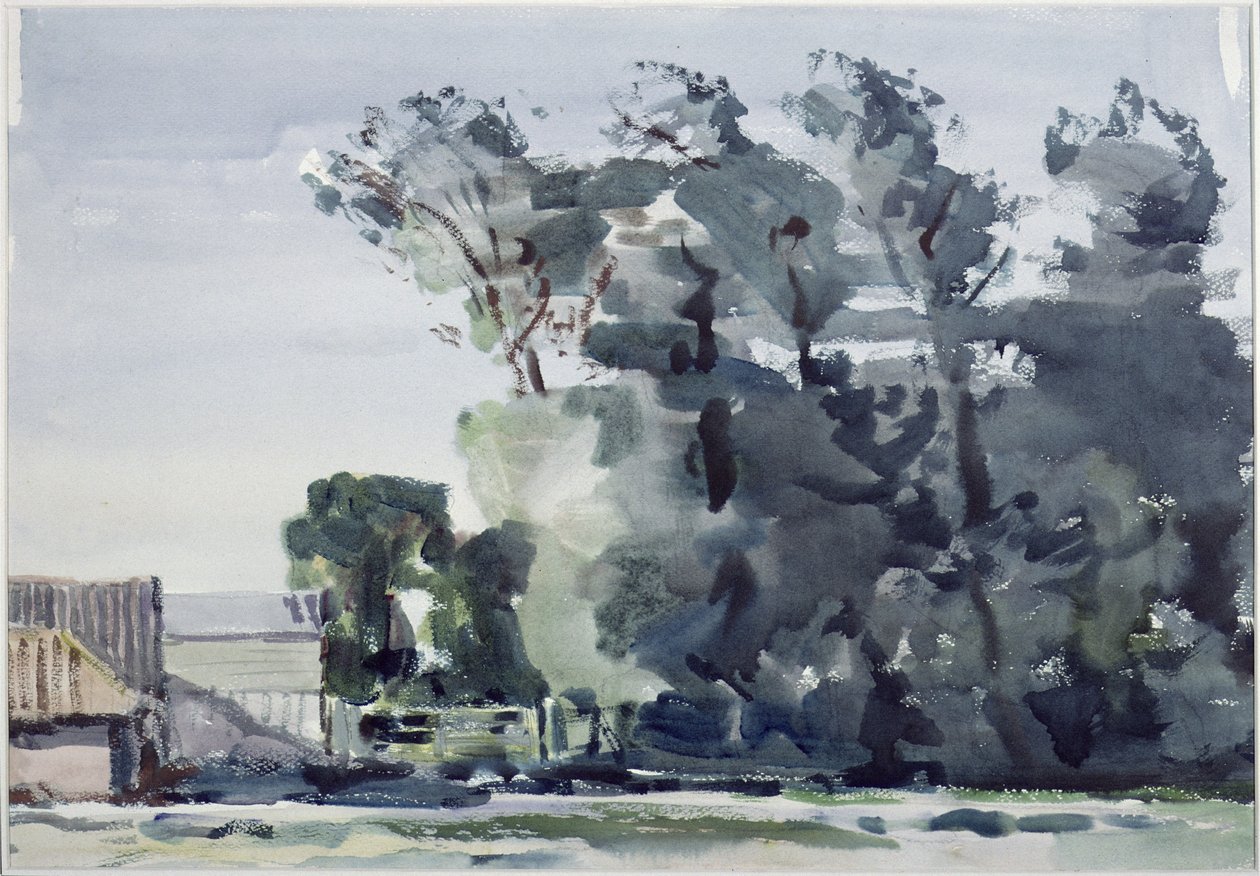 Ağaçlar - Şafak by Harry Becker