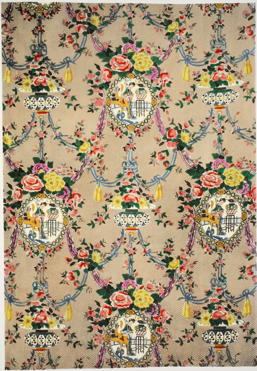 Çin Chippendale Madalyonu, pub. 1933 by Harry Wearne