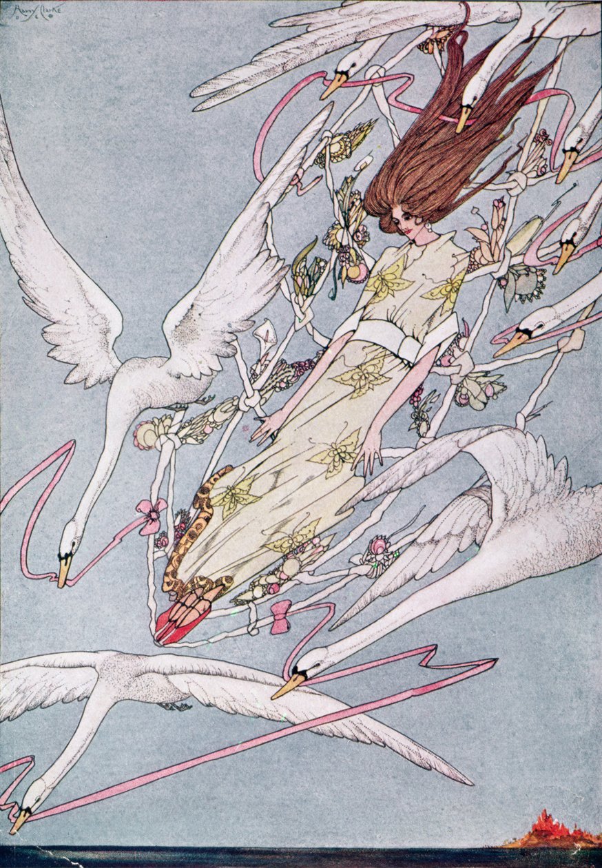 "Ve Bütün Gün Uçtular", Hans Christian Andersen