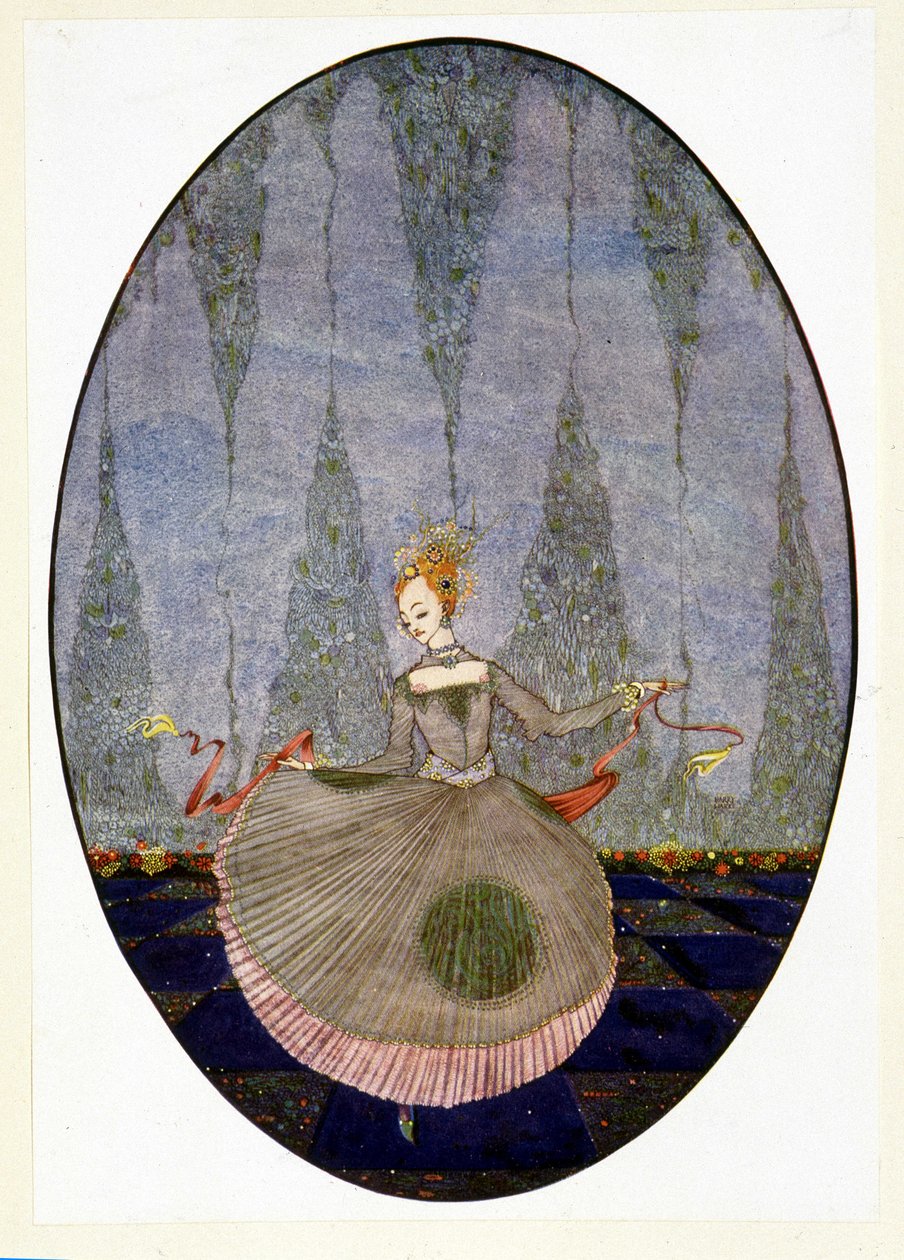 Andersen'ın “Küçük Deniz Kızı”nda henüz kimsenin dans etmediği yerde dans etmek by Harry Clarke