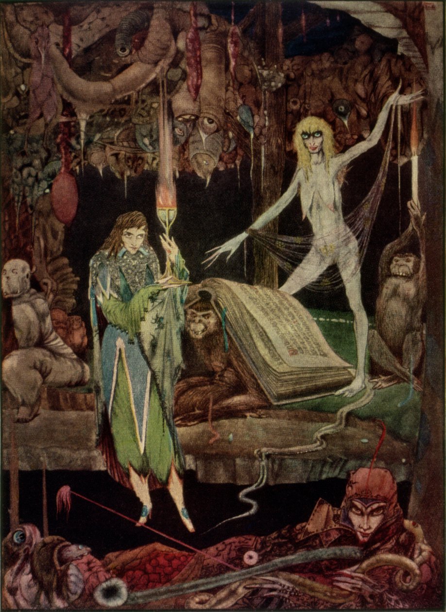 "Methinks, a Million Fools in Choir / Are Raving and Will Never Tyre", Faust
