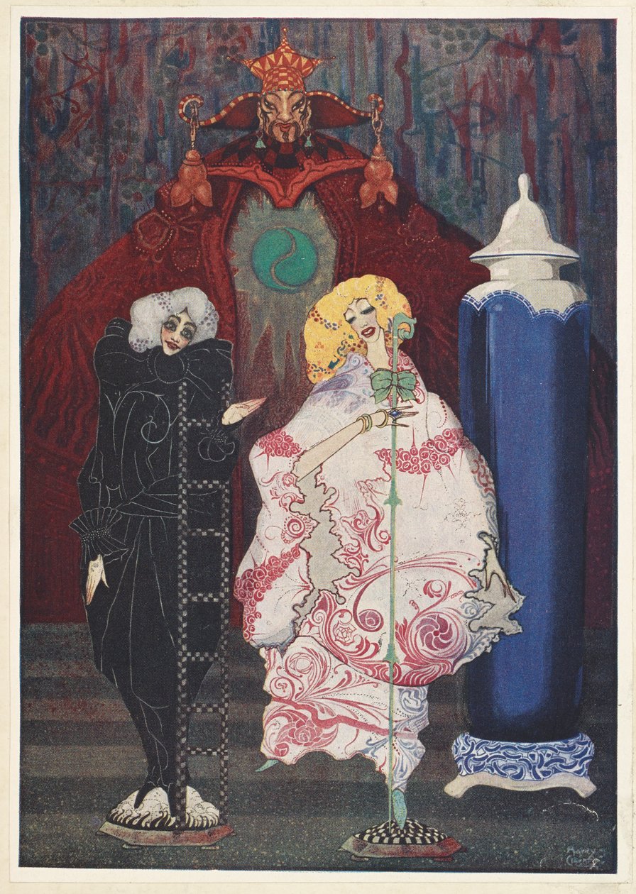 Çoban ve Baca Temizleyici. "Benimle uçsuz bucaksız Dünya'ya gitmeye gerçekten cesaretin var mı?" diye sordu Baca Temizleyici. by Harry Clarke