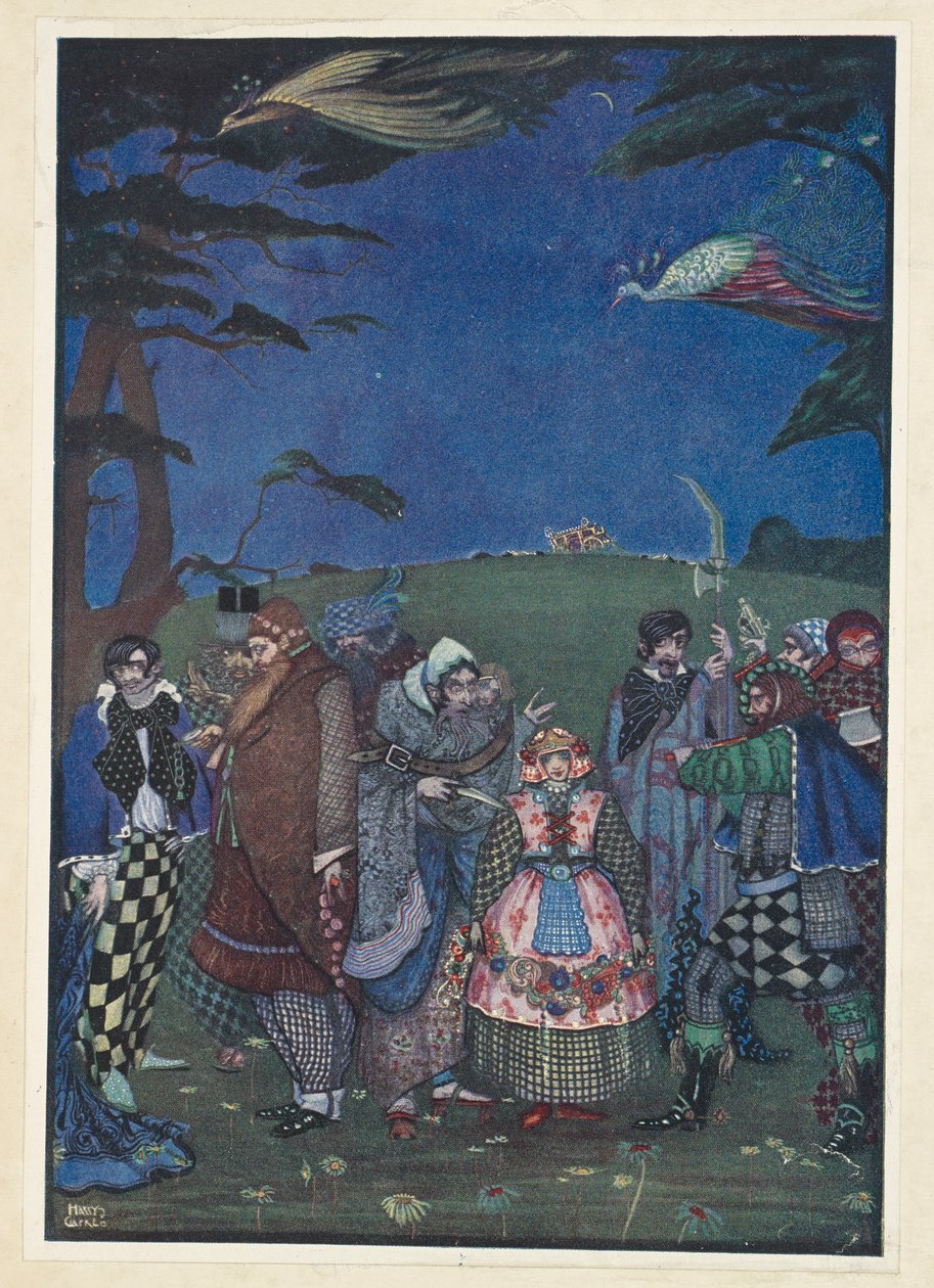 Kar Kraliçesi. Şişmandır, güzeldir, fındık çekirdekleriyle beslenir! by Harry Clarke