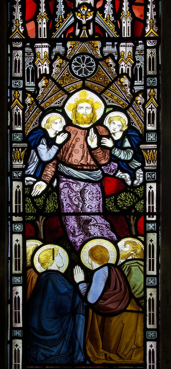 Derwen, St Mary, James Powell & Sons, Harry Wooldridge, Müjde, 1869 by Harry Ellis Wooldridge