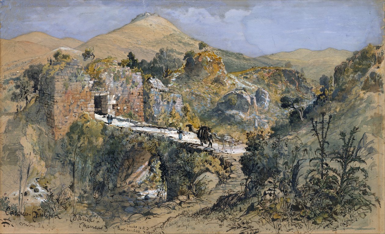 Caesarea Philippi Banias by Harry Fenn