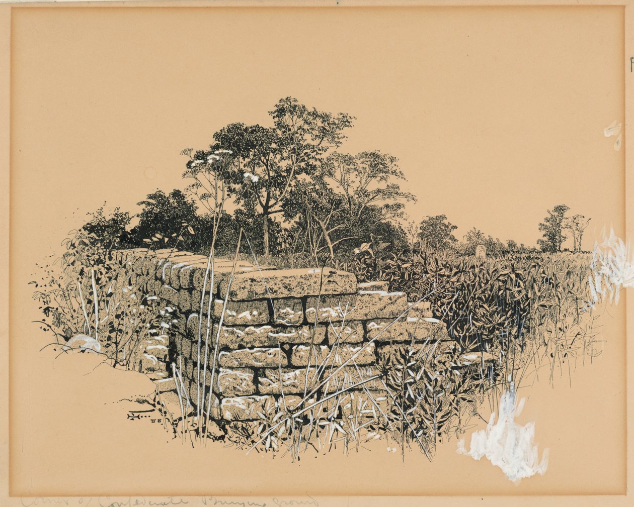 Köşe Konfederasyon Gömme Alanı by Harry Fenn