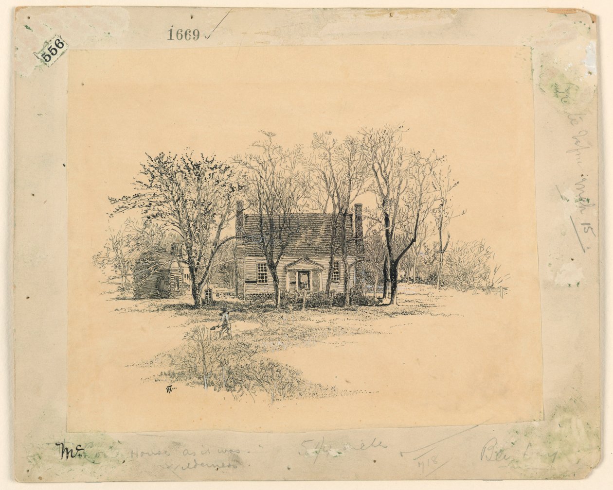 McCool'un Çiftlik Evi by Harry Fenn