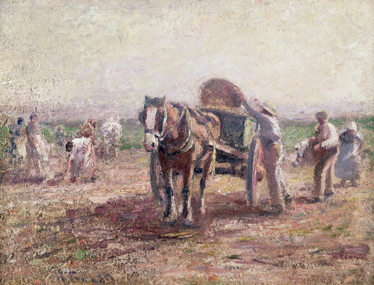 patates toplayıcılar by Harry Fidler