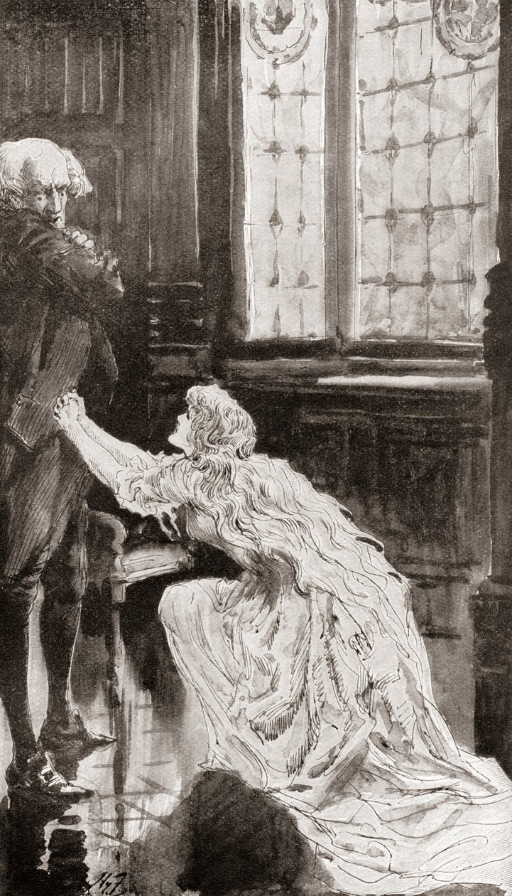 Charles Dickens'ın The Christmas Books'tan The Lazy Tour of Two Idle Apprentices adlı kısa öyküsü için Harry Furniss'in illüstrasyonu by Harry Furniss