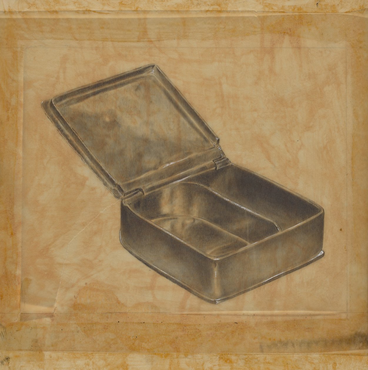 İki Bölmeli Kalaylı Kutu by Harry Goodman