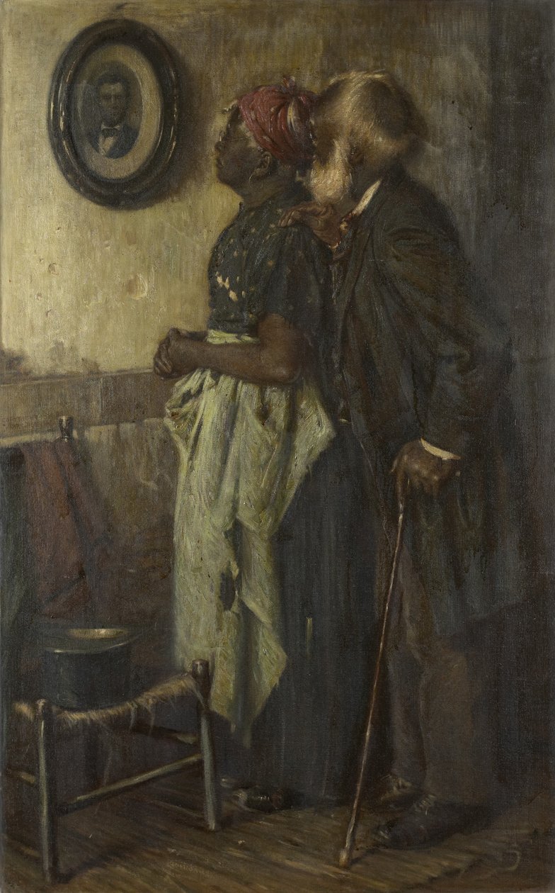 En İyisi İçin miydi? 1904 (tuval üzerine yağlı boya) by Harry Herman Roseland
