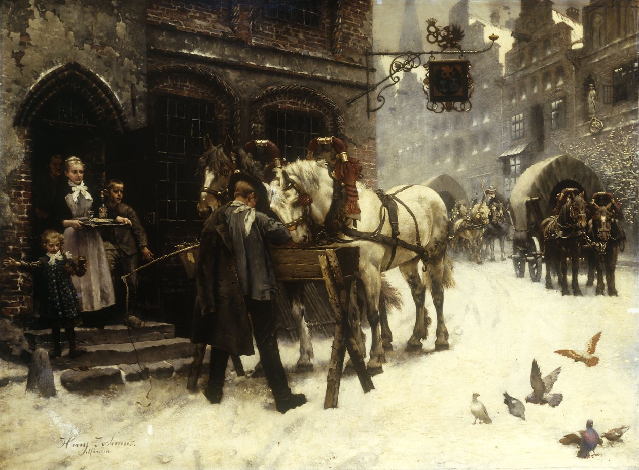 Köy Hanının Dışında by Harry Jochmus