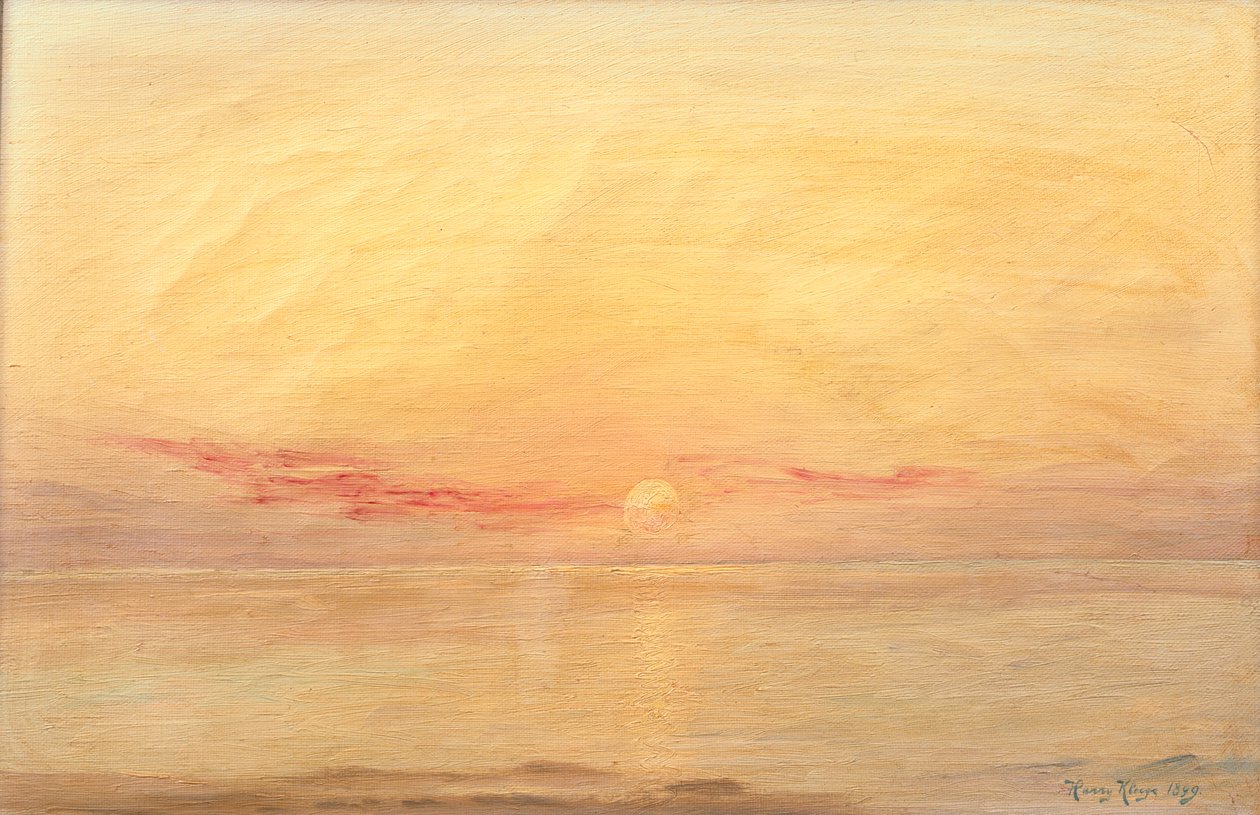 Günbatımı, Skagen by Harry Kluge