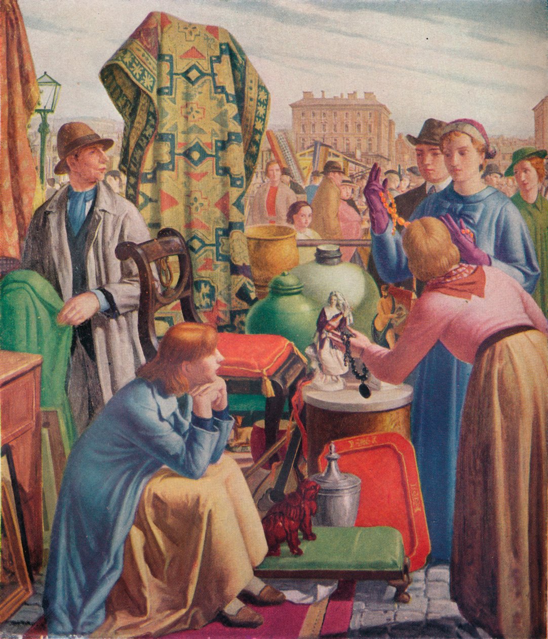 Kaledonya Pazarı, 1936 by Harry Morley