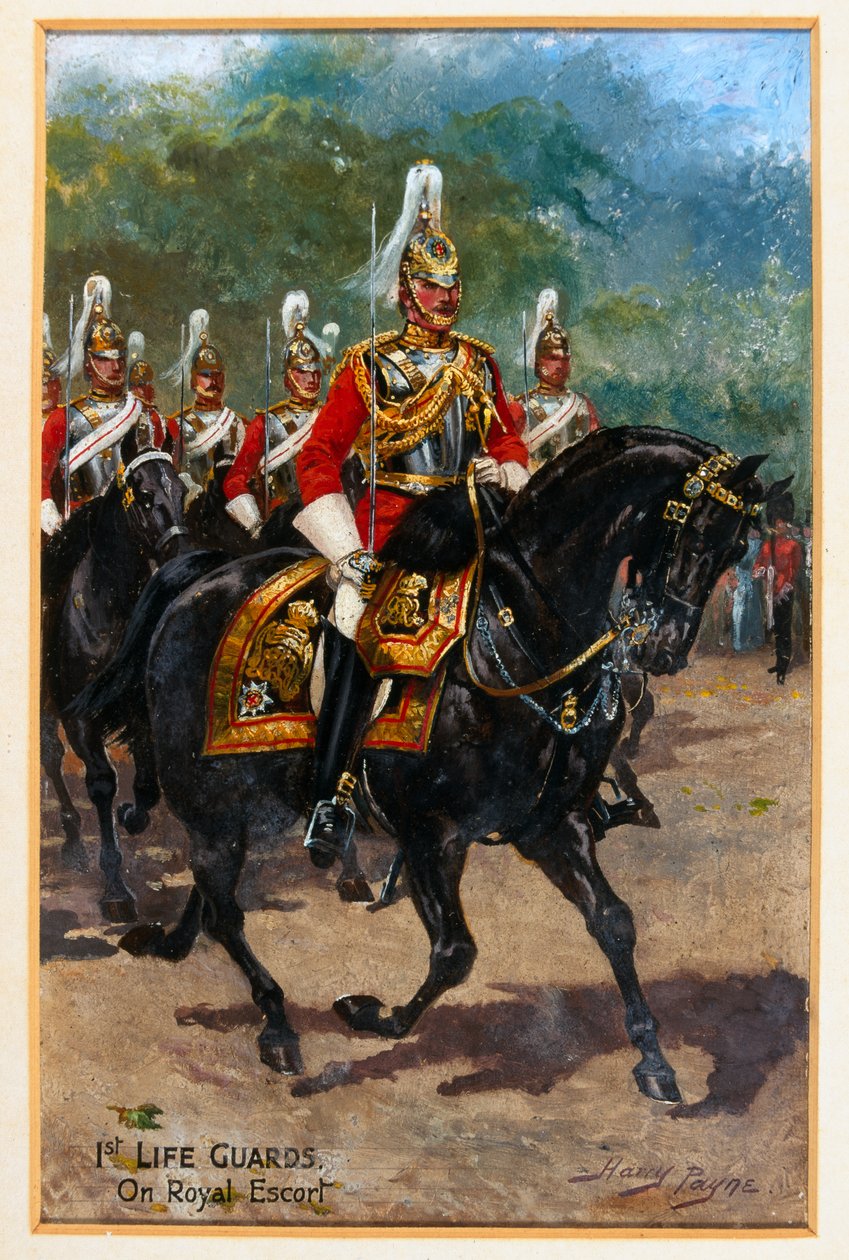 1. Can Muhafızları, Kraliyet Eskortunda by Harry Payne