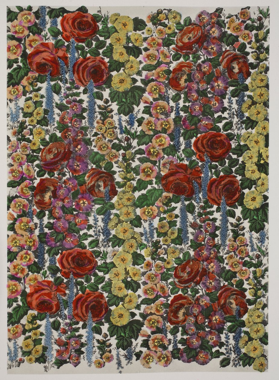 ಹಾಲಿಹಾಕ್ಸ್ ಮತ್ತು ರೋಸಸ್, ಪಬ್. 1933 ಟರ್ಕಿ by Harry Wearne