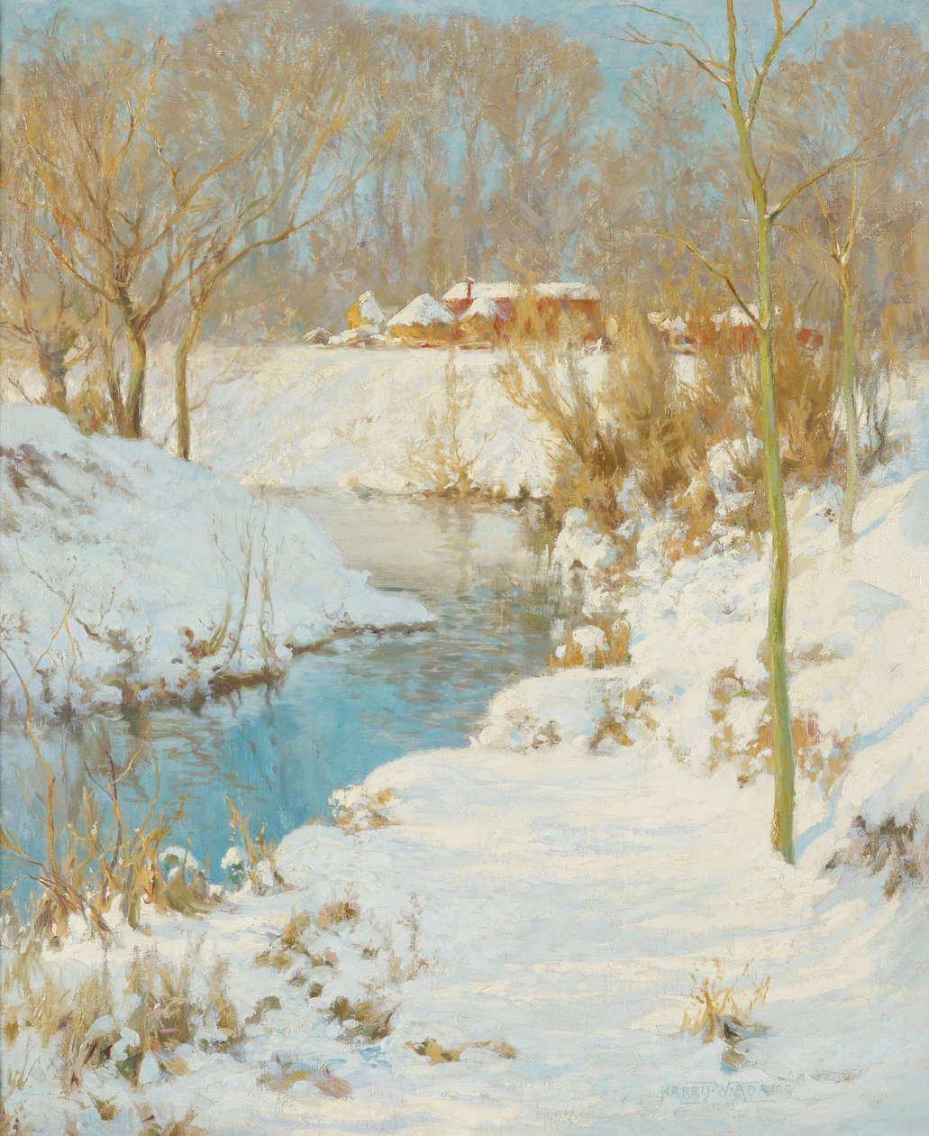 Bir Kış Güneşi, 1903 by Harry William Adams