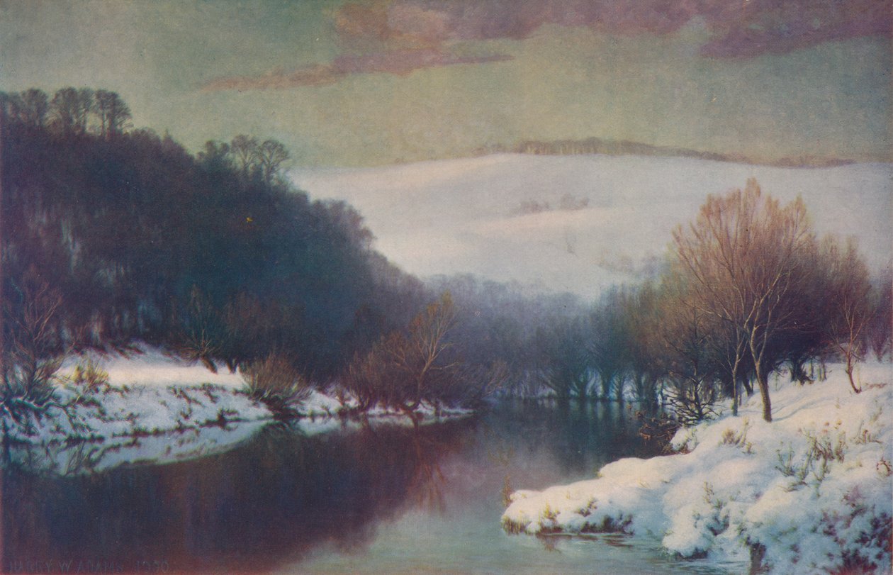 Kış Uykusu, 1900, c1900 by Harry William Adams