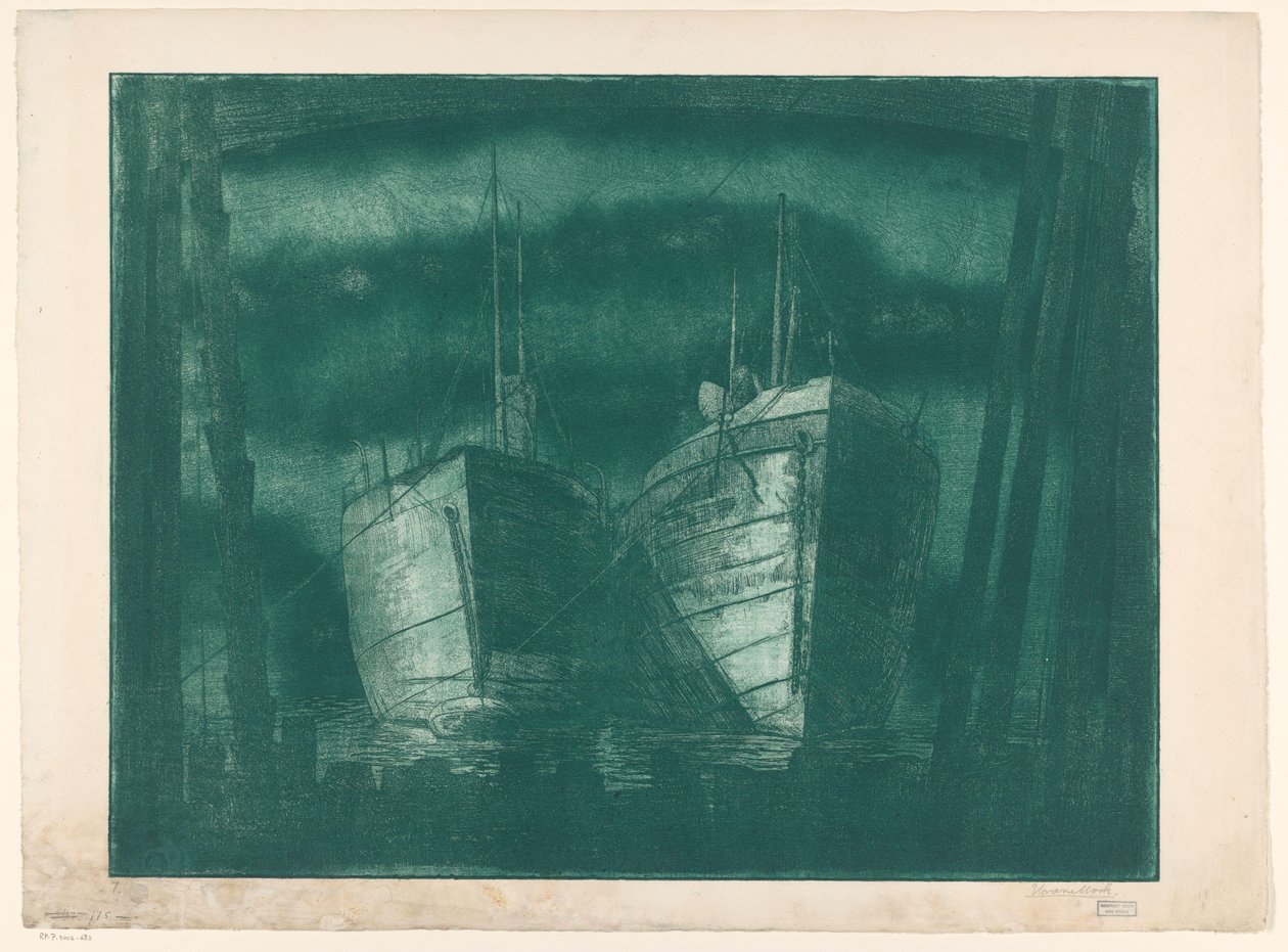 iki havlama by Harry van Mook (signed by artist)
