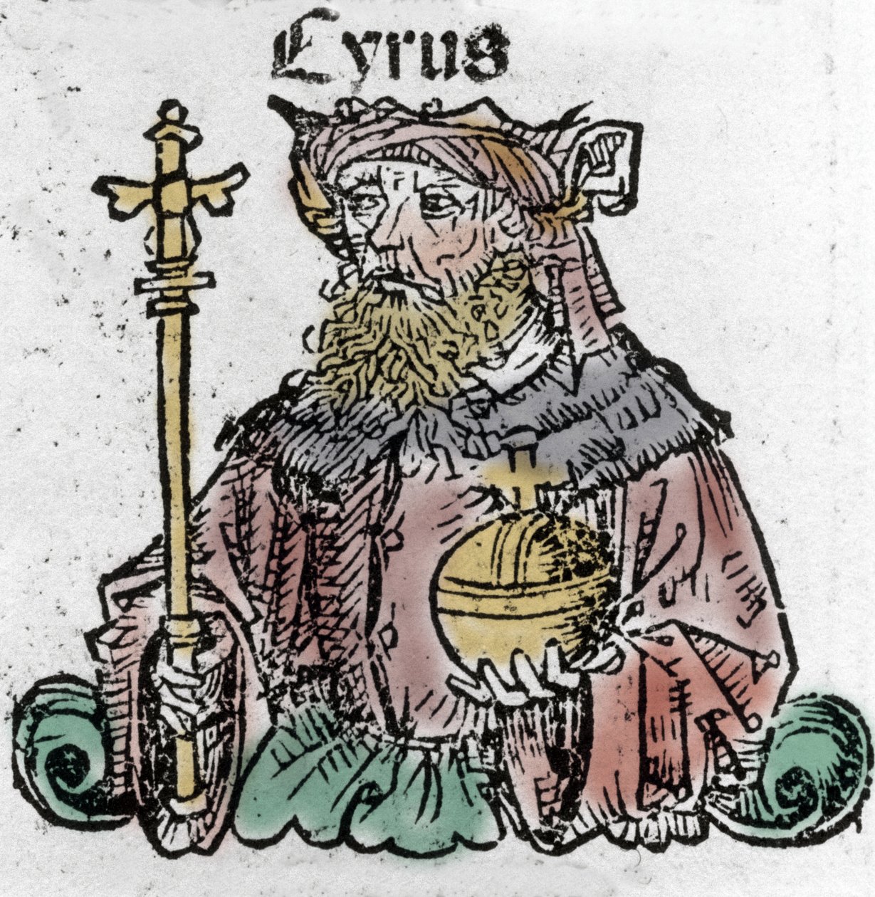 Cyrus II (MÖ 529), Büyük Cyrus olarak bilinen, Pers İmparatorluğu