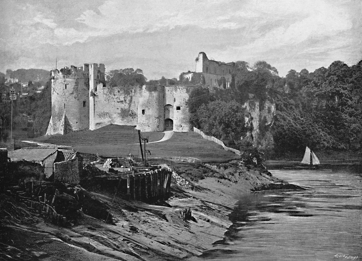 Chepstow Kalesi, c1896 by Harvey Barton