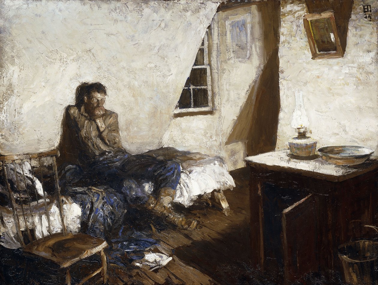 Eski Madenci by Harvey T. Dunn
