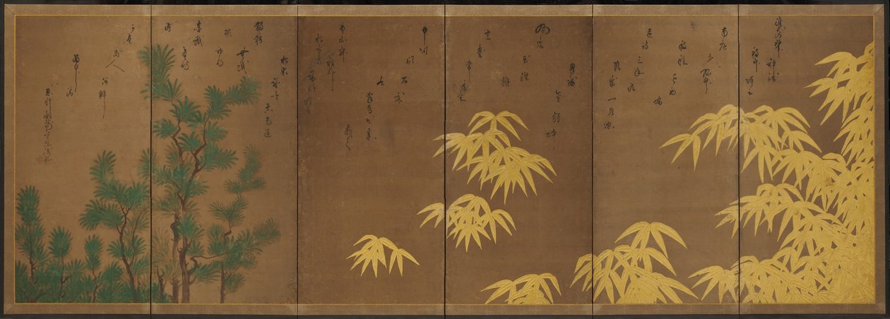  by Hasagawa & Sodon Tetsuzan (1531 1617) (attr.) Tohaku