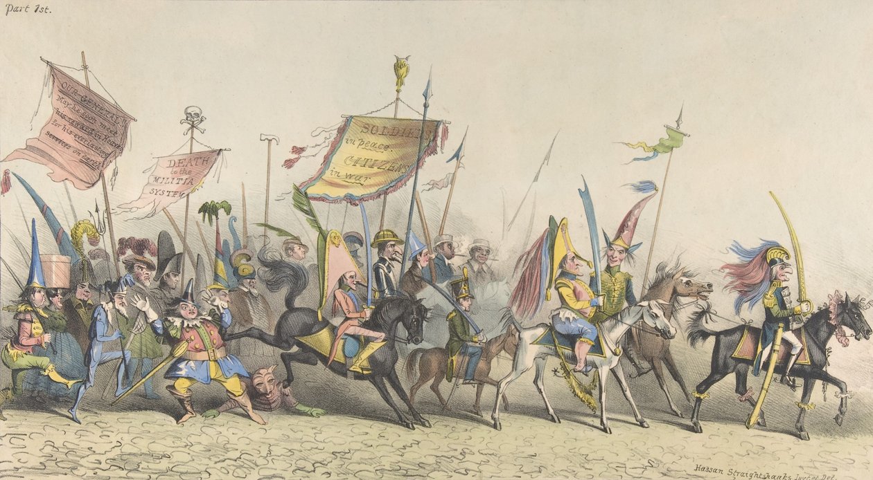 Büyük Fantastik Geçit Töreni, New-York, 2 Aralık 1833. by Hassan Straightshanks