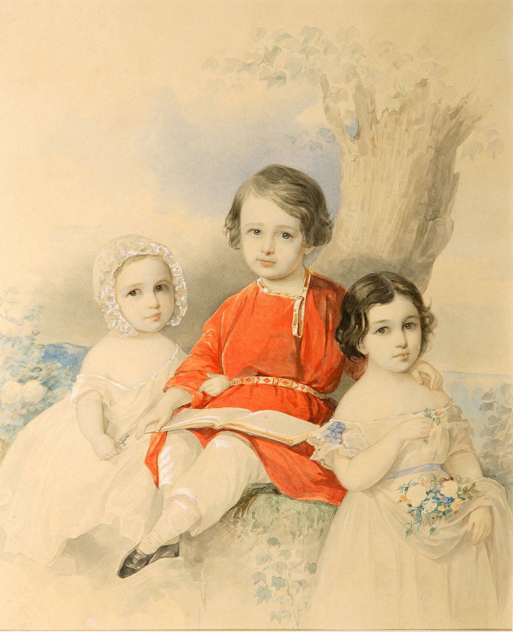 Manzaradaki çocuklar, 1840