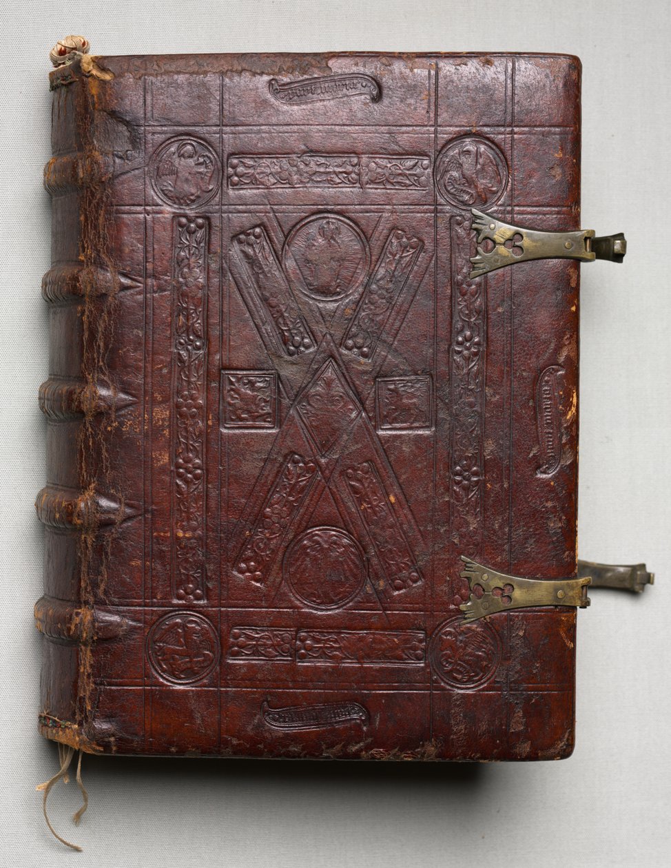 Evangelist Portreleri ile İncil Kitabı, c. 1480. by Hausbuch Master